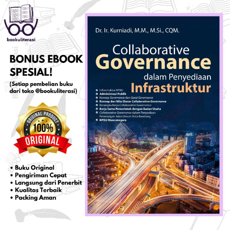 Jual Buku Collaborative Governance Dalam Penyediaan Infrastruktur ...