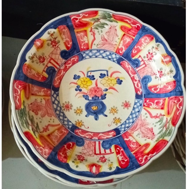Piring Hias Gantung Model Imari