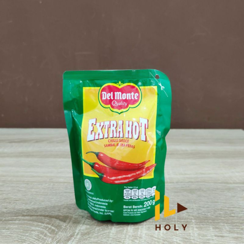 

Del Monte Saus Sambal Extra Hot (Pouch 200gr)