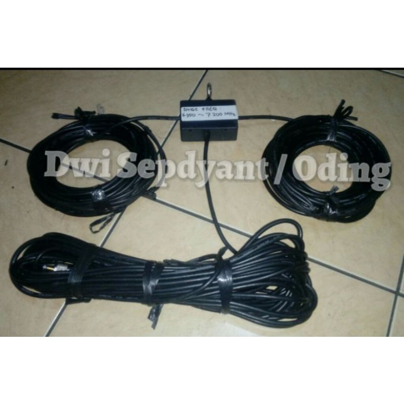 ANTENE_DOUBLE_BAZOOKA_40_METER_ BAND_DENGAN_PANJANG_COAX_29_METEE