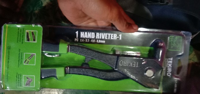 Stang Rivet Tekiro Hand Riveter Ukuran 2-10 Original Termurah Setang Ripet