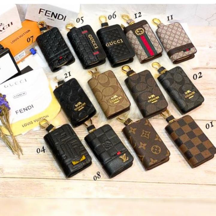 Lagi Tren.. GANTUNGAN KUNCI DOMPET STNK MOBIL & MOTOR GC TUMI DIOR FENDI LV COACH TORI KUALITAS IMPO