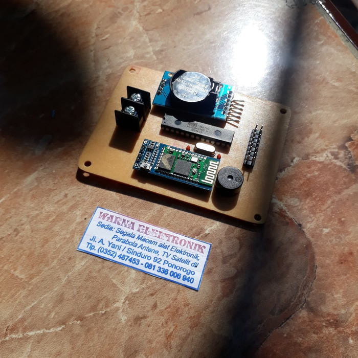Terbatas - Modul Controller V 2.0 Jadwal Sholat + Jam Led P10