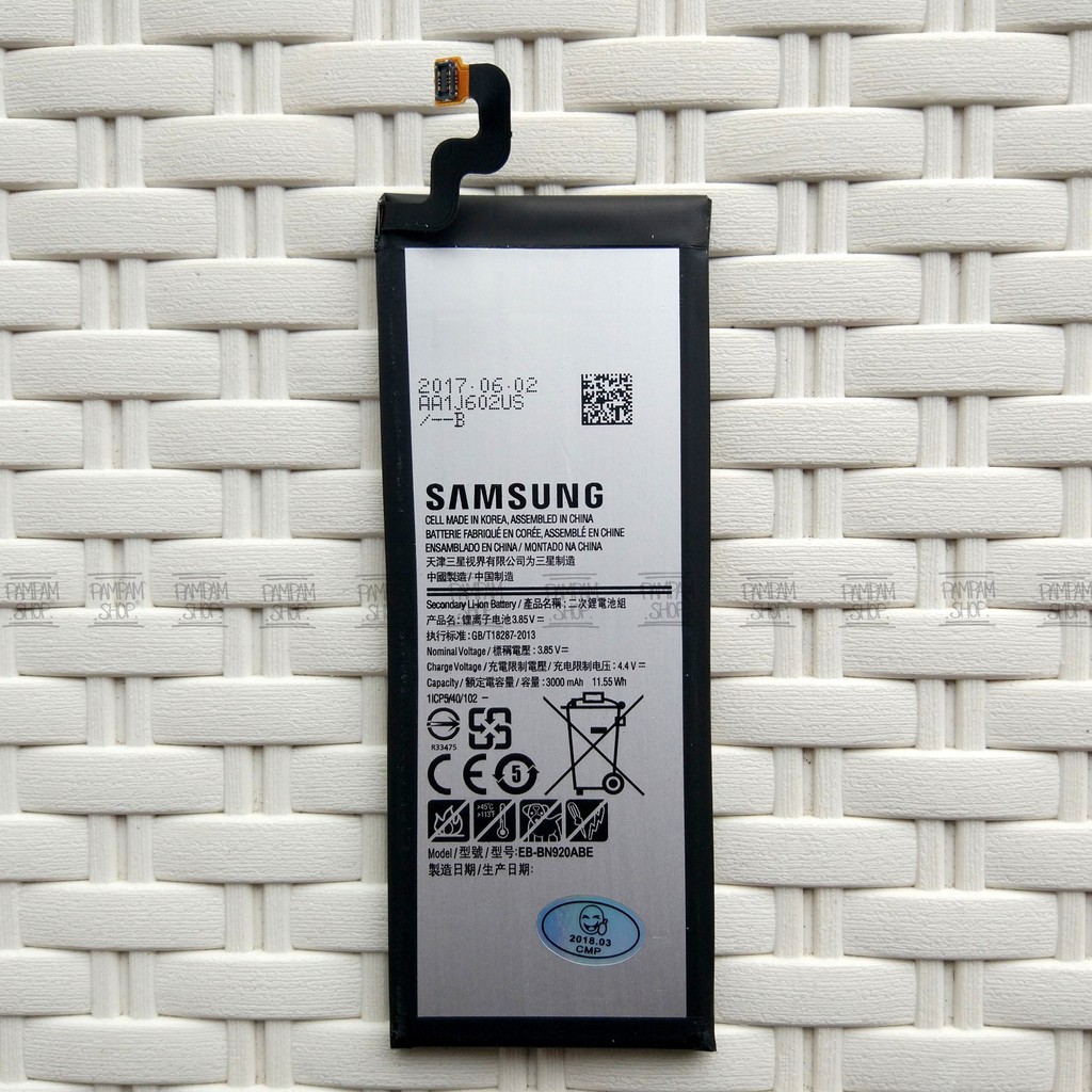 Baterai Handphone Samsung Galaxy Note 5 N9200 N9208 N920 Original OEM SEIN | Batre, Battery, Batrai