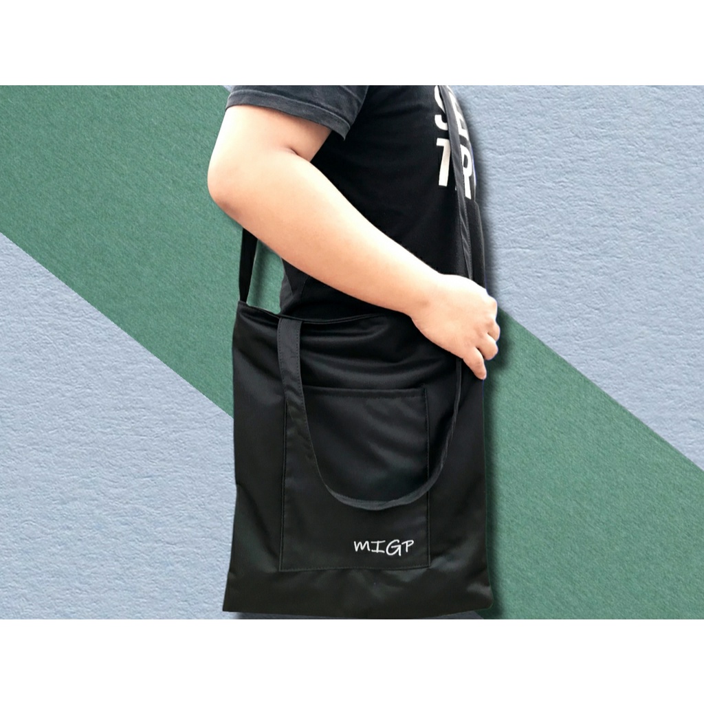 MIGP | Tas Tote Bag Tote Bag Pria Tote Bag kuliah