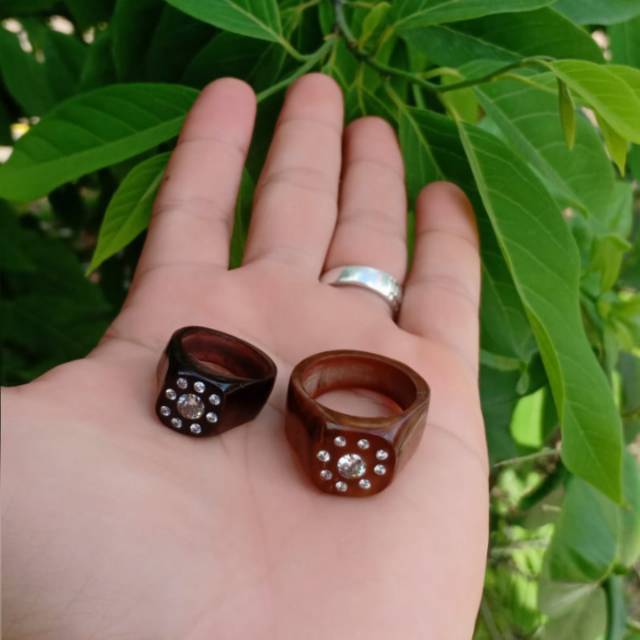 Cincin Kaukah kokka mata 9 bunga