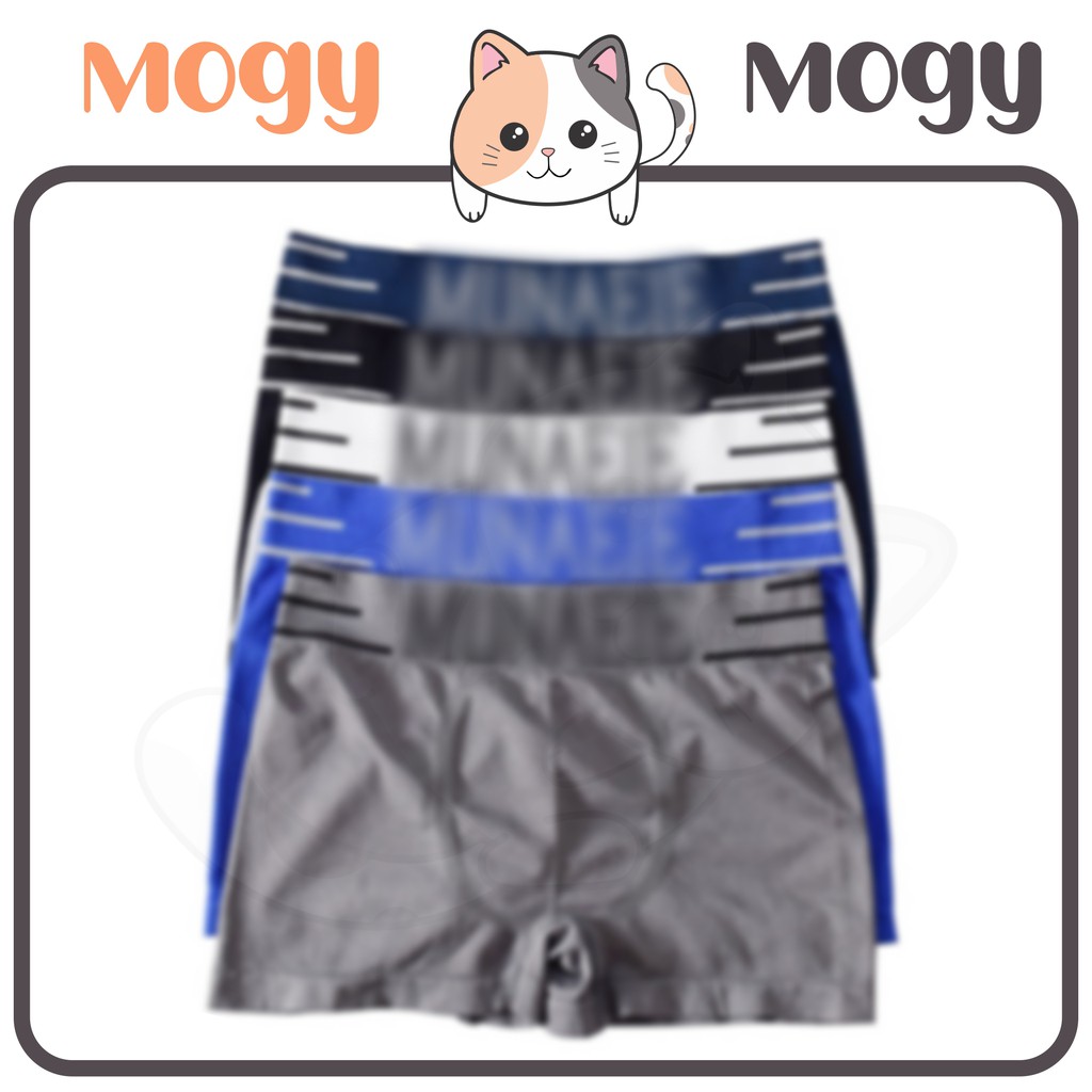 MOGYMOGY Celana Dalam Boxer  Munafie  Pria Man Underwear 