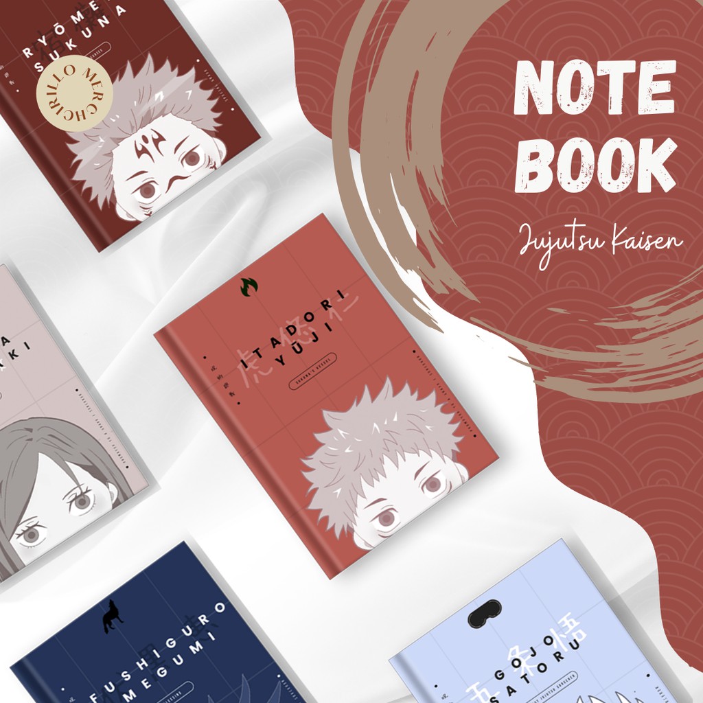 

Notebook Jujutsu Kaisen: Press Version