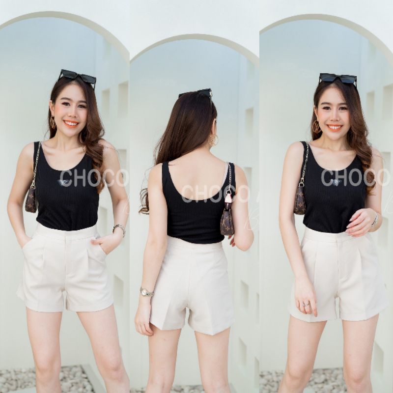 CELANA PENDEK HIGHWAIST VNA BY CHOCO ANN CODE SH08 IMPORT BANGKOK