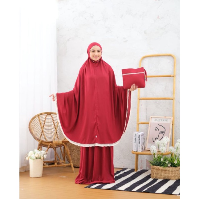 REKOMENDASI MUKENA KATUN PREMIUM/Mukena Katun Rayon Premium Polos/MUKENA ADEM/MUKENA JUMBO/ORIGINAL 