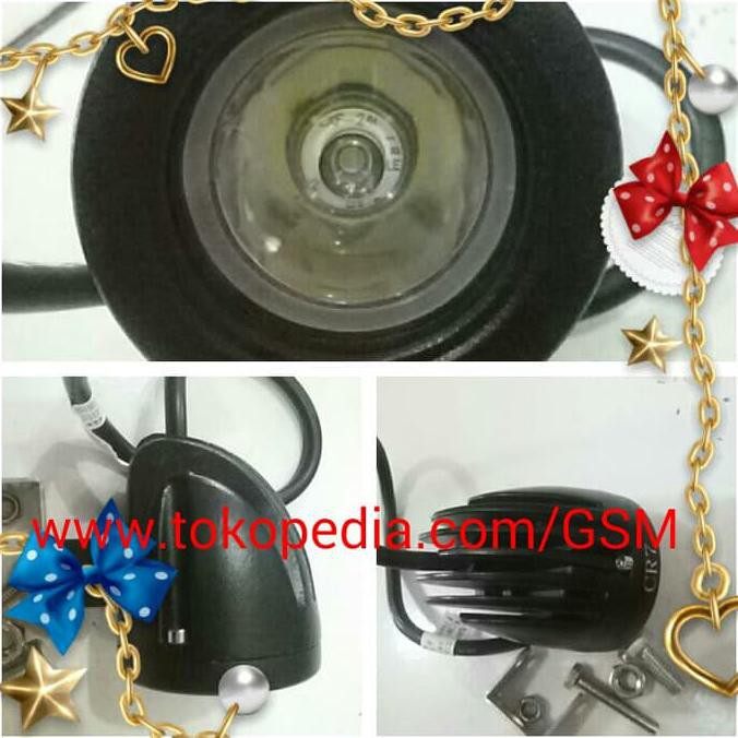 STAR LAMPU TEMBAK LED CREE 10WATT SOROT KABUT 10W WORKLIGHT MOTOR MOBIL #3