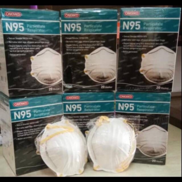 [READY STOK] Masker N95 Onemed /MASKER N95 ORIGINAL
