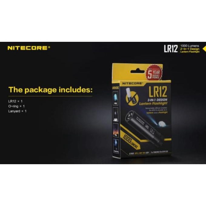 Flashlight Nitecore Lantern Lr12