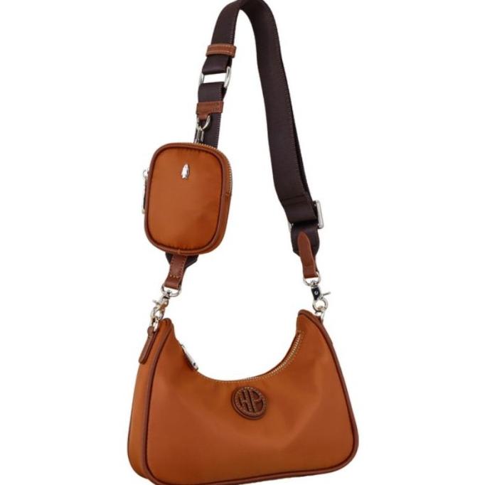 Tas Selempang Wanita Hush Puppies Yammy Sling Camel