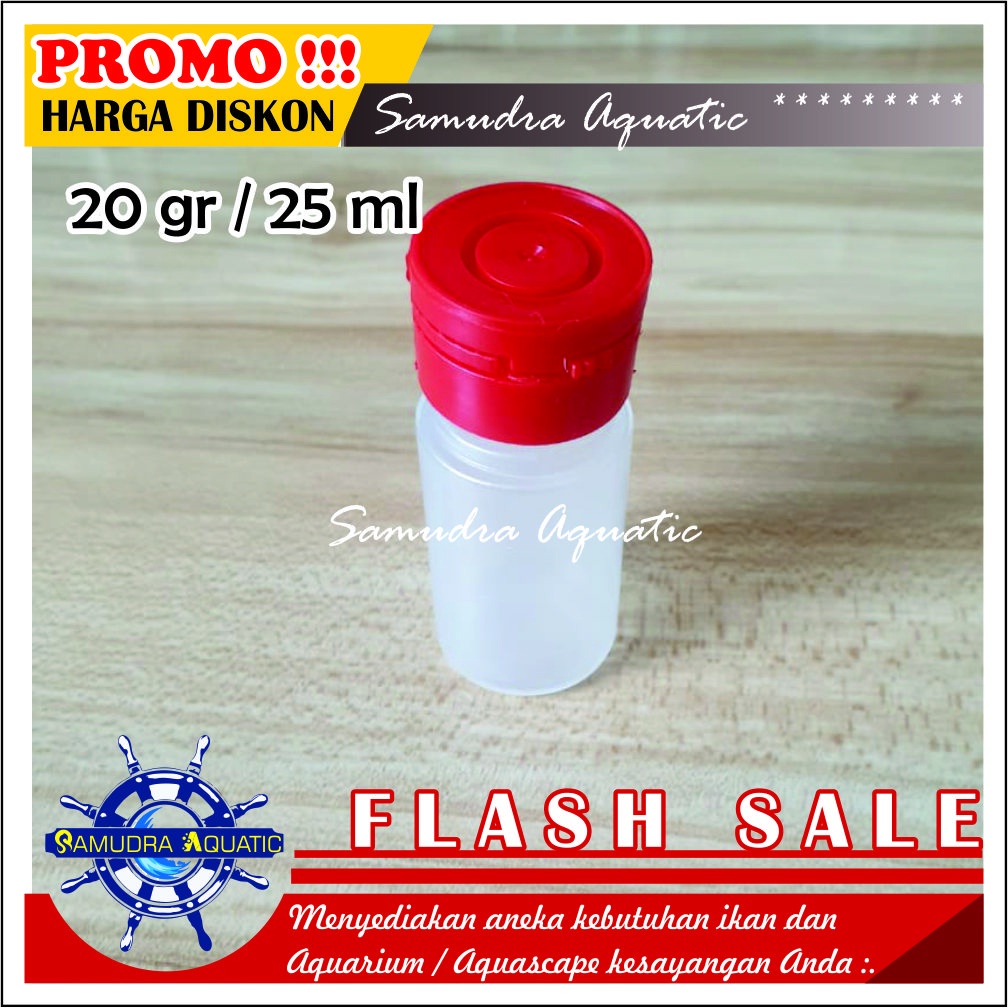 Botol Repack 20gr / 25 ml, Botol Plastik Kemasan Kosong