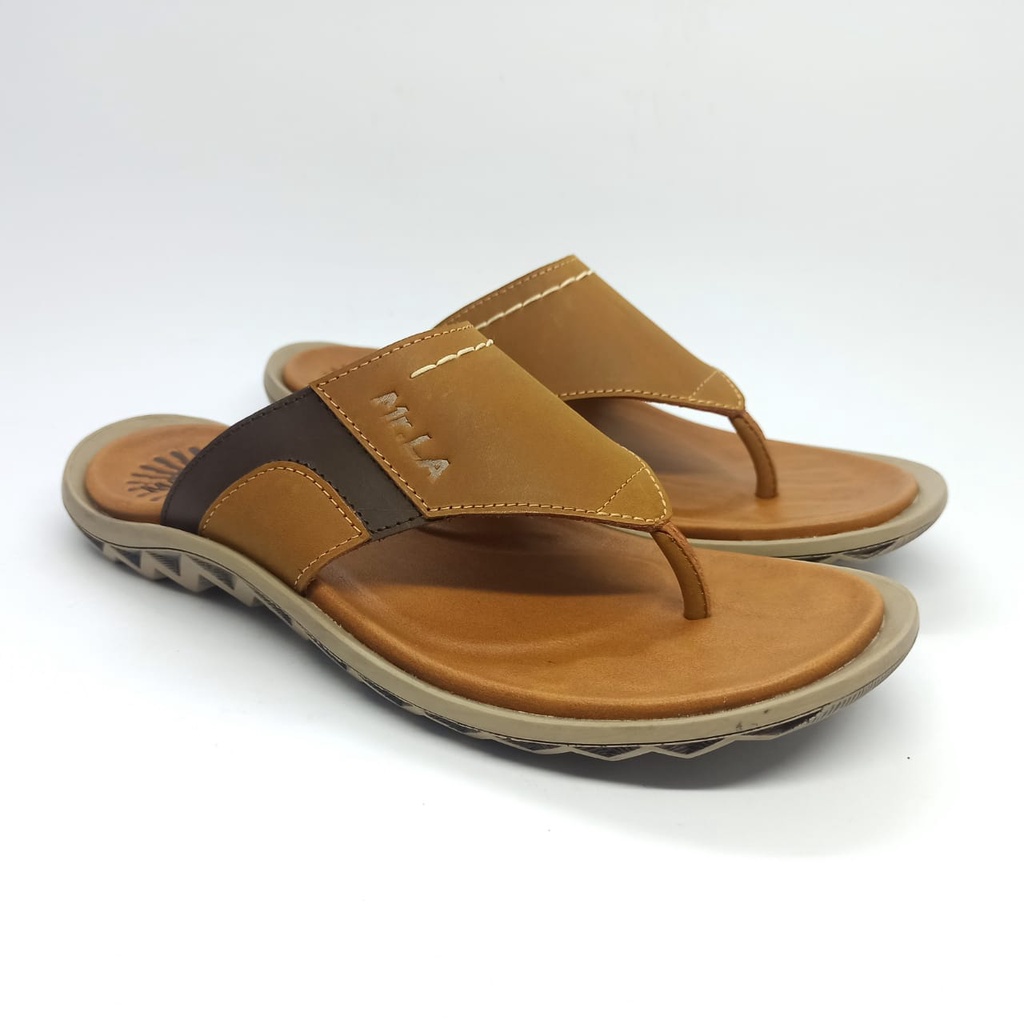 Sandal Jepit Kulit Pria Mr. LA BN 701