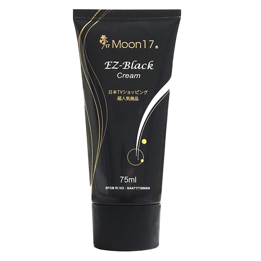 QDW5 EZ-BLACK CREAM - KRIM PENGHITAM RAMBUT MADE IN TAIWAN (GRATIS SISIR) OMDC