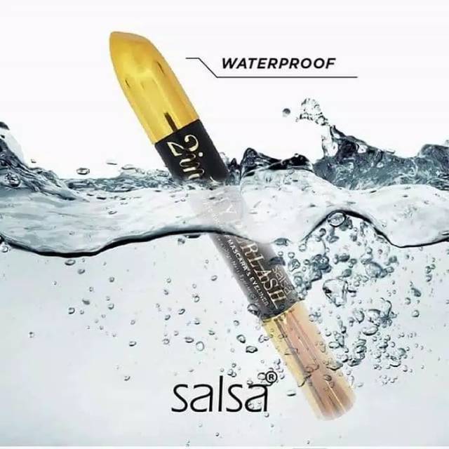 SALSA 2 In 1 Hyperlash Waterproof Mascara &amp; Eyeliner BPOM