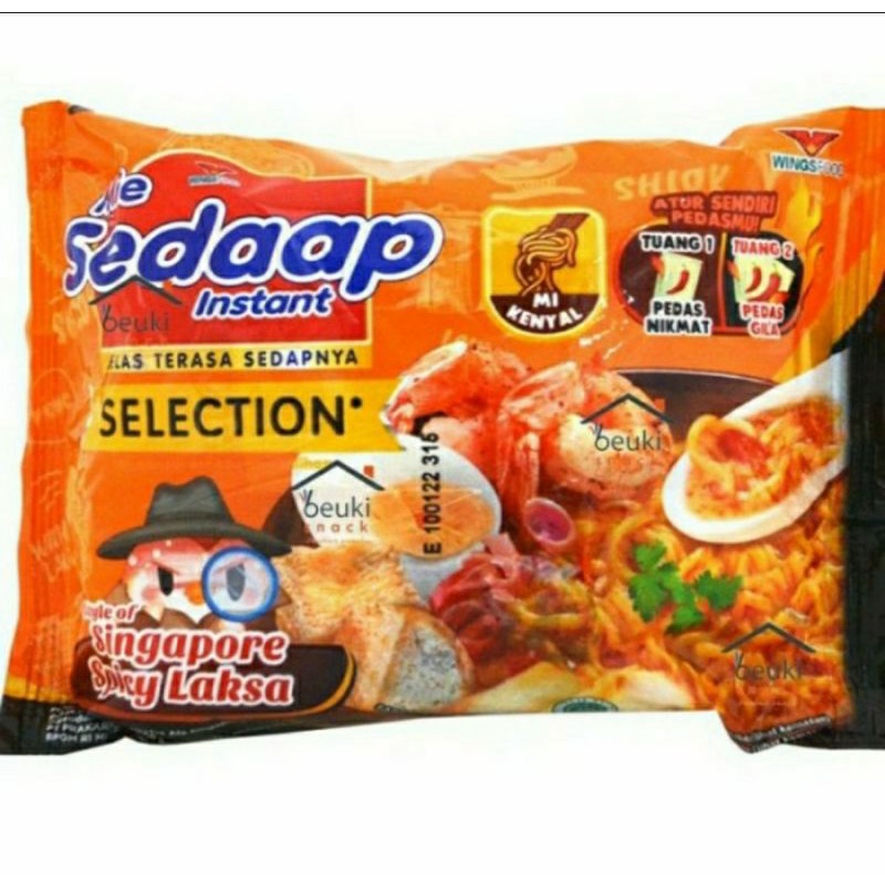 Mie Sedap Laksa Singapore