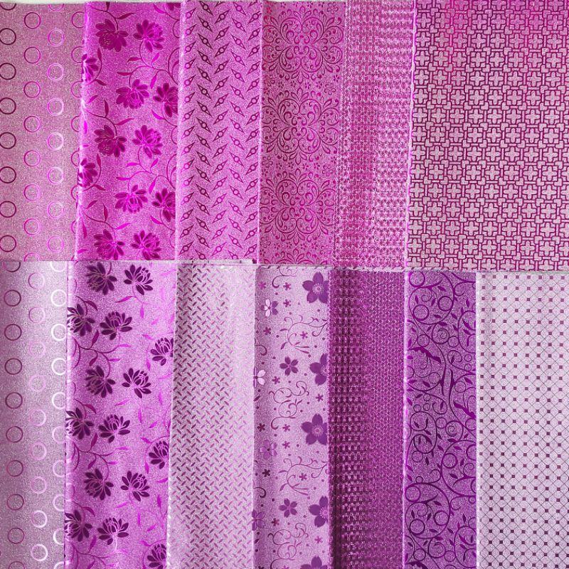

TOKO ANQA - Kertas kado kilap import 2 sisi GZ 697 H Purple
