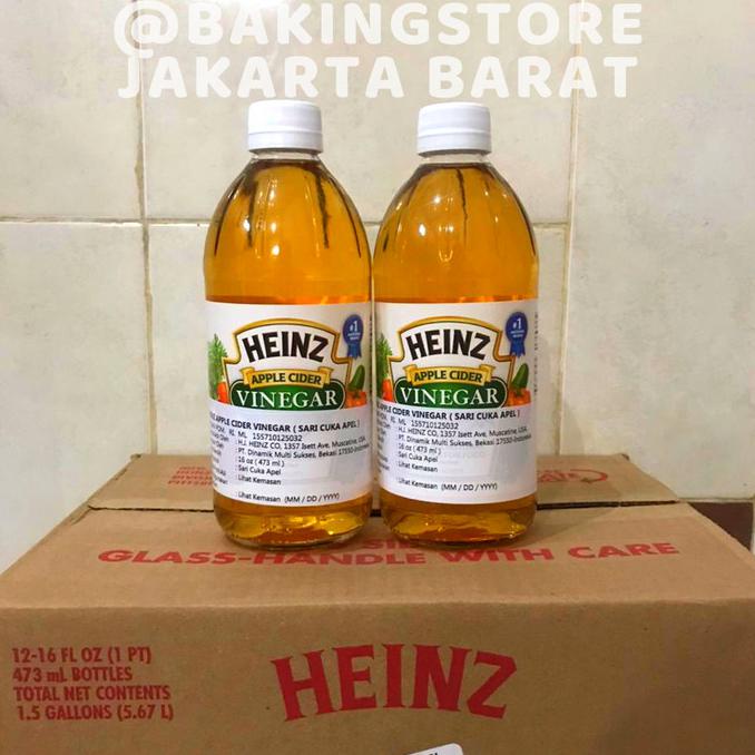 

Promo Awal tahun Heinz Apple Cider Vinegar 473 ml - Cuka Apel 16 oz Promo Awal tahun