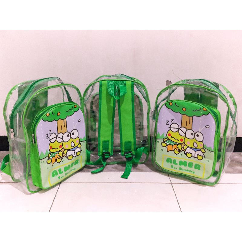 Tas ransel mika sd kombinasi baberystock souvenir gmbar printing castem.free desain gambar