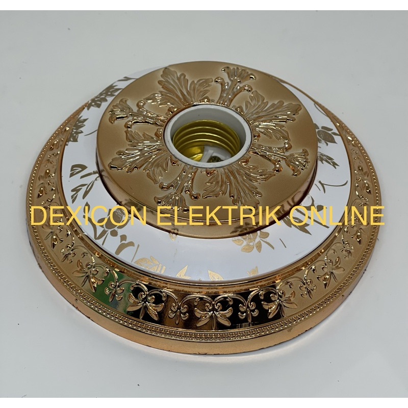 fitting plafon DPI 2G-2/fitting plafon terbaru 2022 - fitting hias rumah -fitting model diamond - fitting plafon - fitting lampu rumah