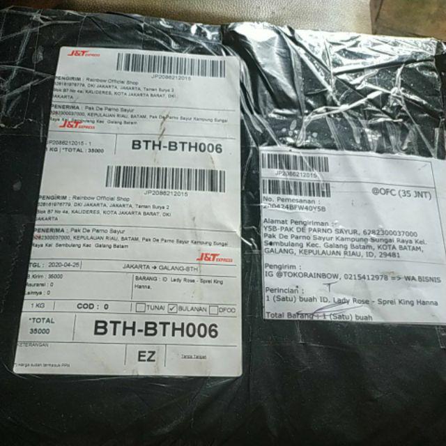 Id. Lady Rose - Sprei King Hanna