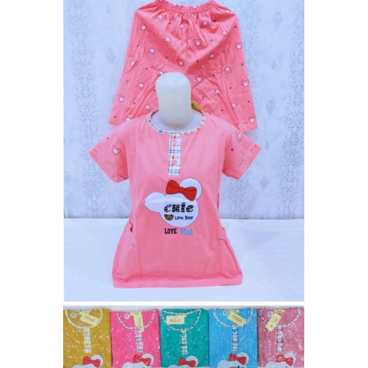 baju tidur 3/4 tanggung tessa Ld 90-5