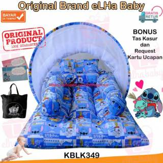 SET Kasur bayi tenda kelambu  bantal guling BABYBESS 