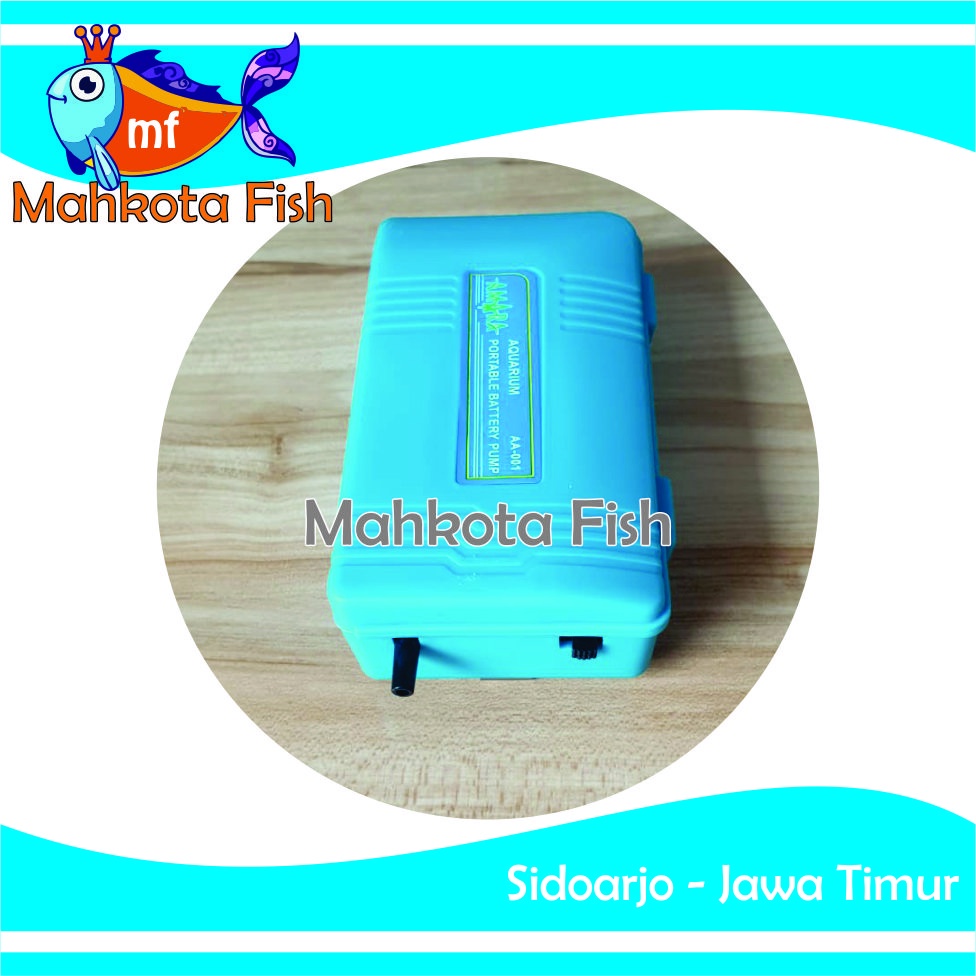 Aerator BATERAI | AIRATOR LAMPU MATI 1 Lubang | Air Pump Aquarium | Mesin Airator (GRATIS BUBLE WRAP)