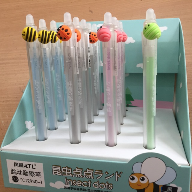 

Pulpen lucu dengan motif bug