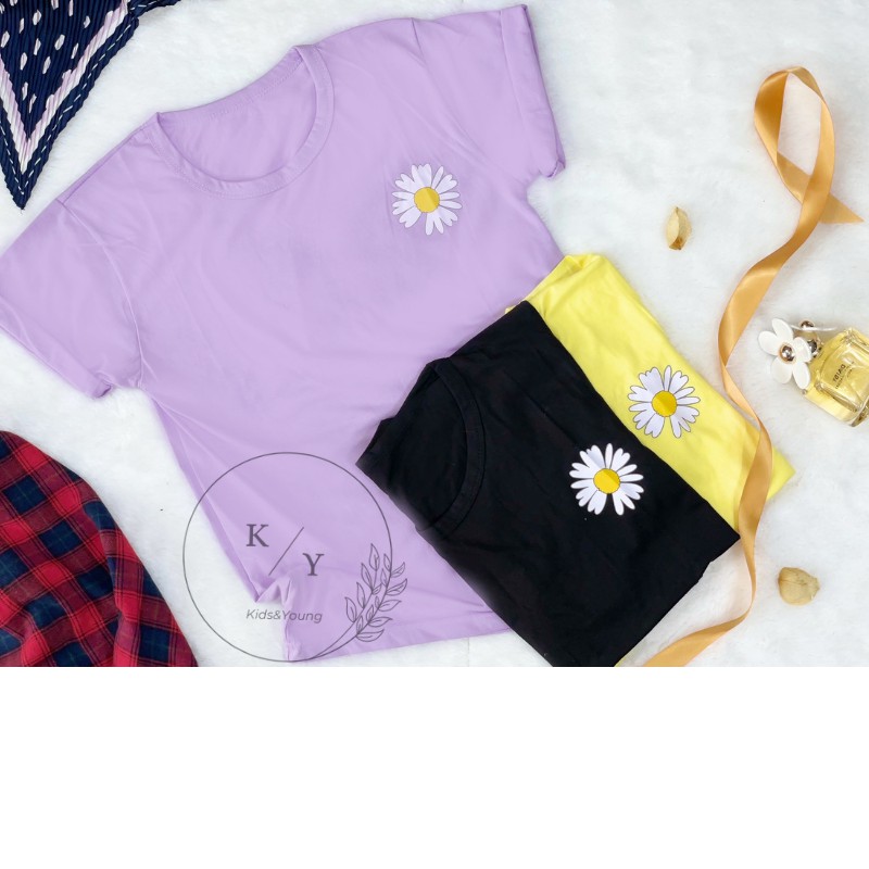 Kaos Wanita Katun - Daisy (Sablon)