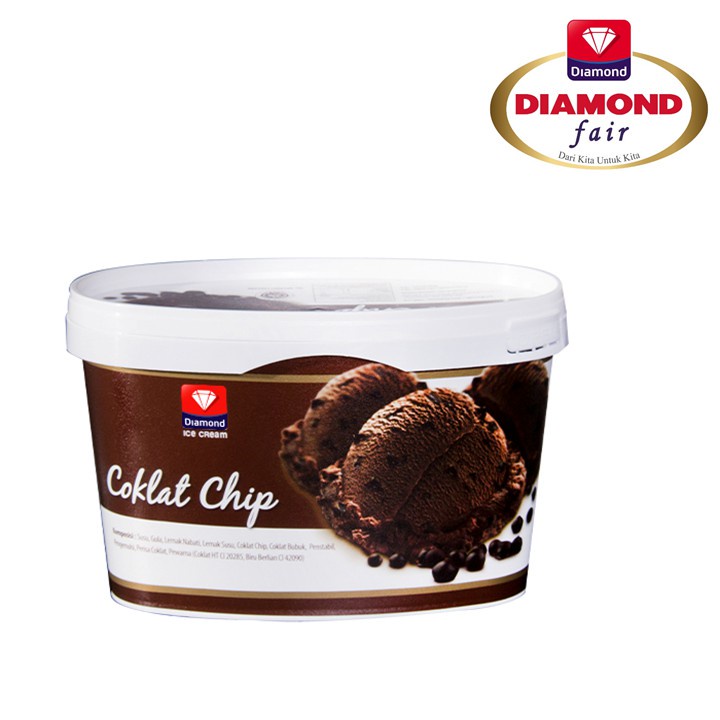 Diamond Ice Cream Chocolate Chip 700Ml