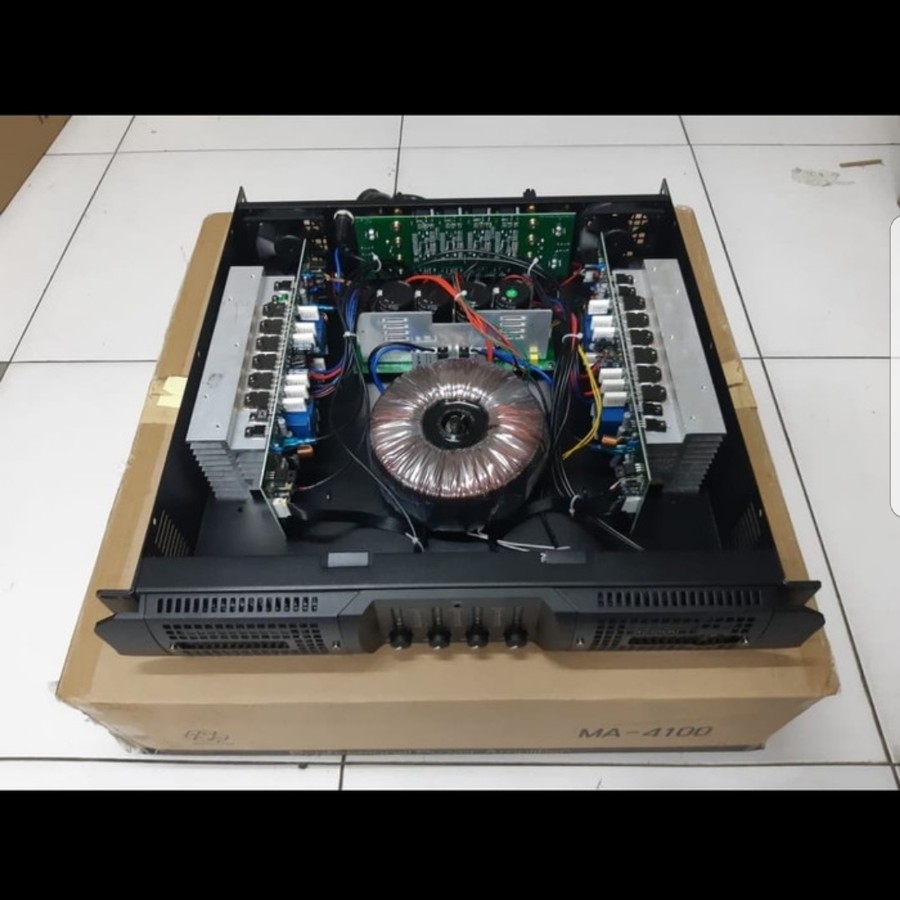 POWER AMPLIFIER MEGAVOX MA4100 POWER AMPLI MEGAVOX MA 4100 ORIGINAL