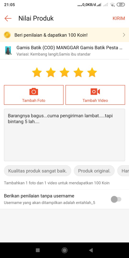 Gamis Batik (cod) Manggar Gamis Batik Pesta Model Terbaru