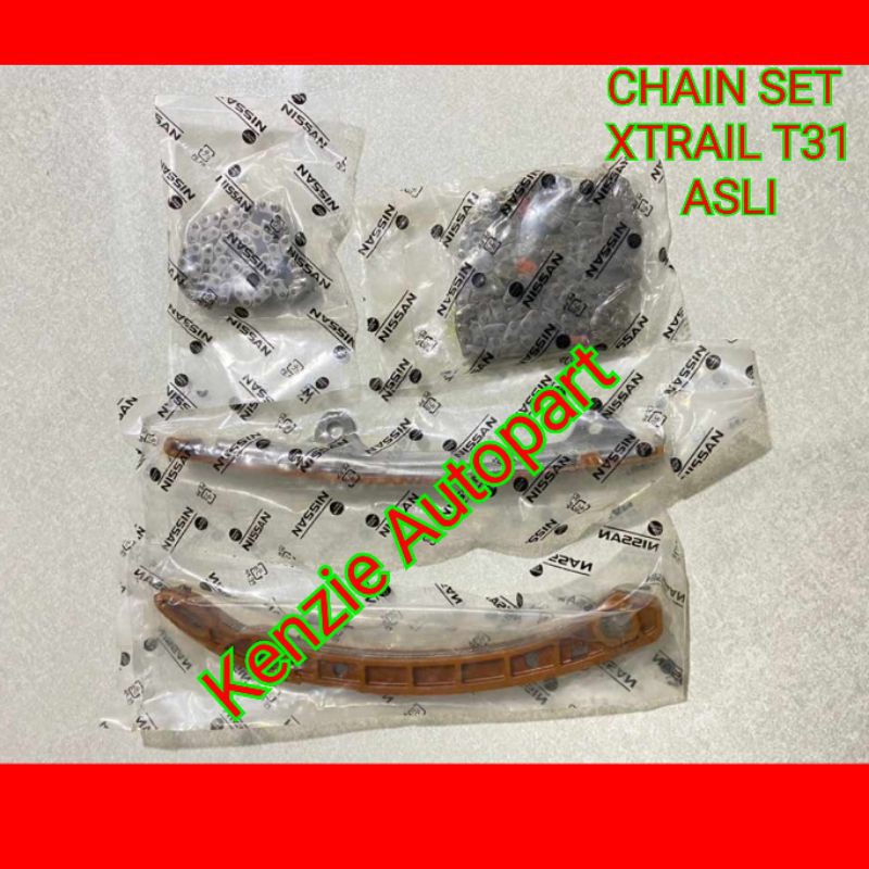 CHAIN SET NISSAN XTRAIL T31 ORIGINAL