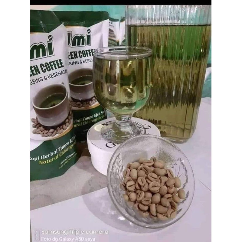 

umi green coffe biji kopi hijau asli