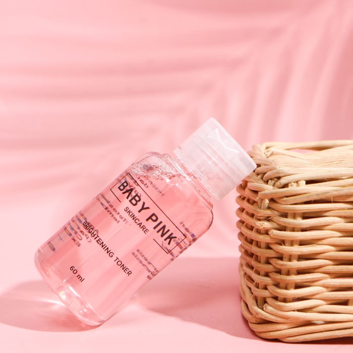 Baby Pink Skincare Brightening Toner Membersihkan dan Melembabkan Wajah Aman Resmi BPOM Halal