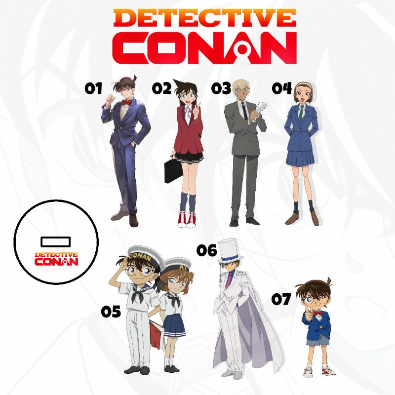Standee Figure Detective Conan | Conan | Detektif |