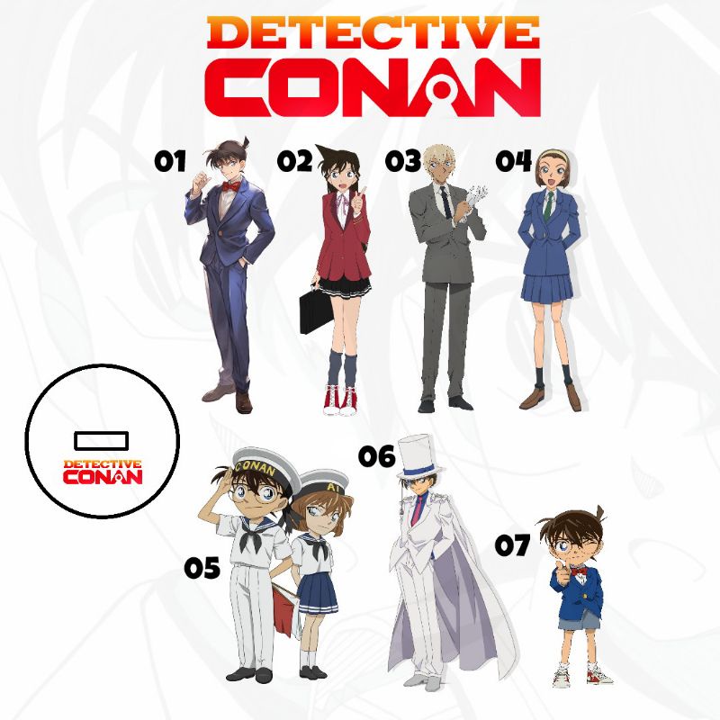 Jual Standee Figure Detective Conan | Conan | Detektif | | Shopee Indonesia