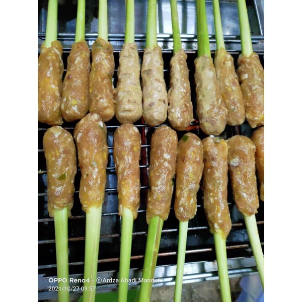 

Sate lilit sambal sambal matah