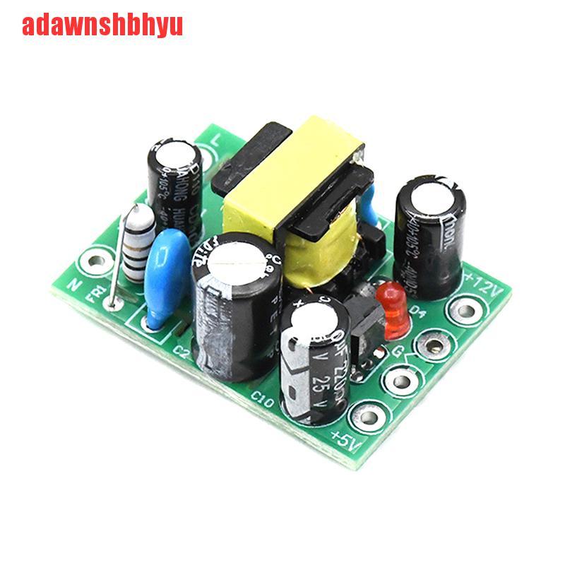 Papan Modul Konverter Mini Ac110V 220v Ke Dc 12v 0.2a+5v