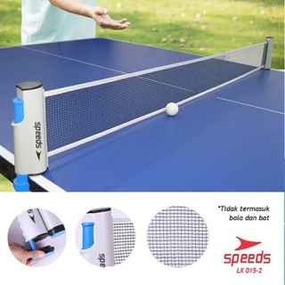 Tiang Ping Ping Net Tenis Meja SPEEDS Model Tarik/Portable Stretch