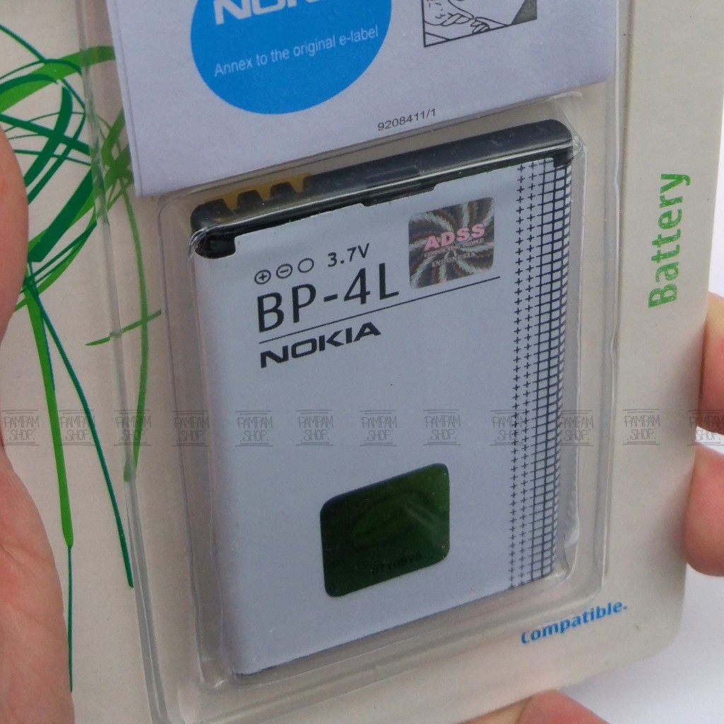 Baterai Nokia E6 E6i E63 E71 E72 E73 Mode E90 N97 BP4L BP-4L Original OEM Batre Batrai Battery BP 4L