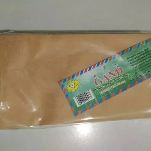 

Amplop Coklat Kabinet GAND 80gr