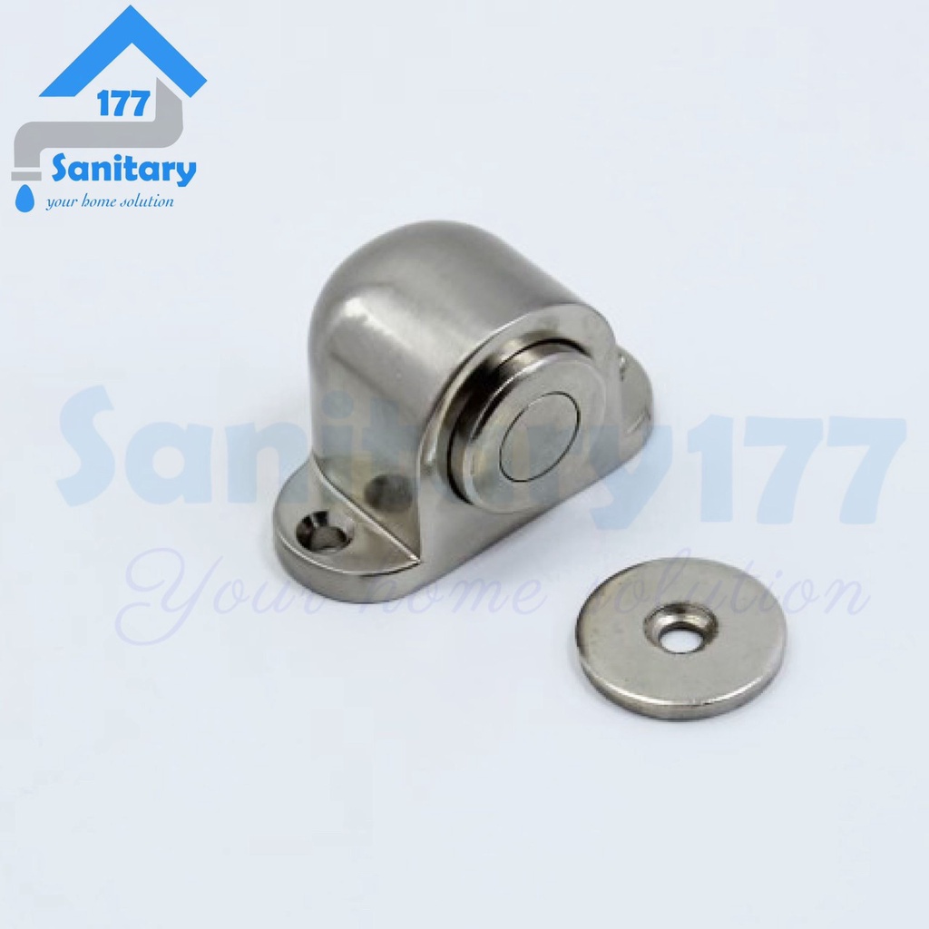 Stopper Magnet Mini Stainless 30A-Penahan doorstop doorstopper pintu kecil mungil magnet door stoper stopper pengganjal stop pengaman per magnnet