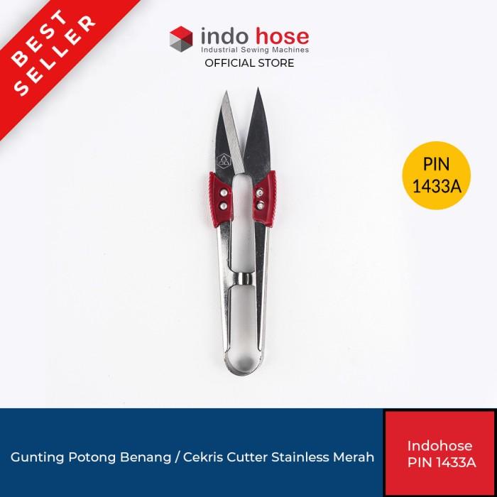 

Ready stock Shveyn/ Indohose Pin 1433A Gunting Potong Benang / Cekris Stainless Merah