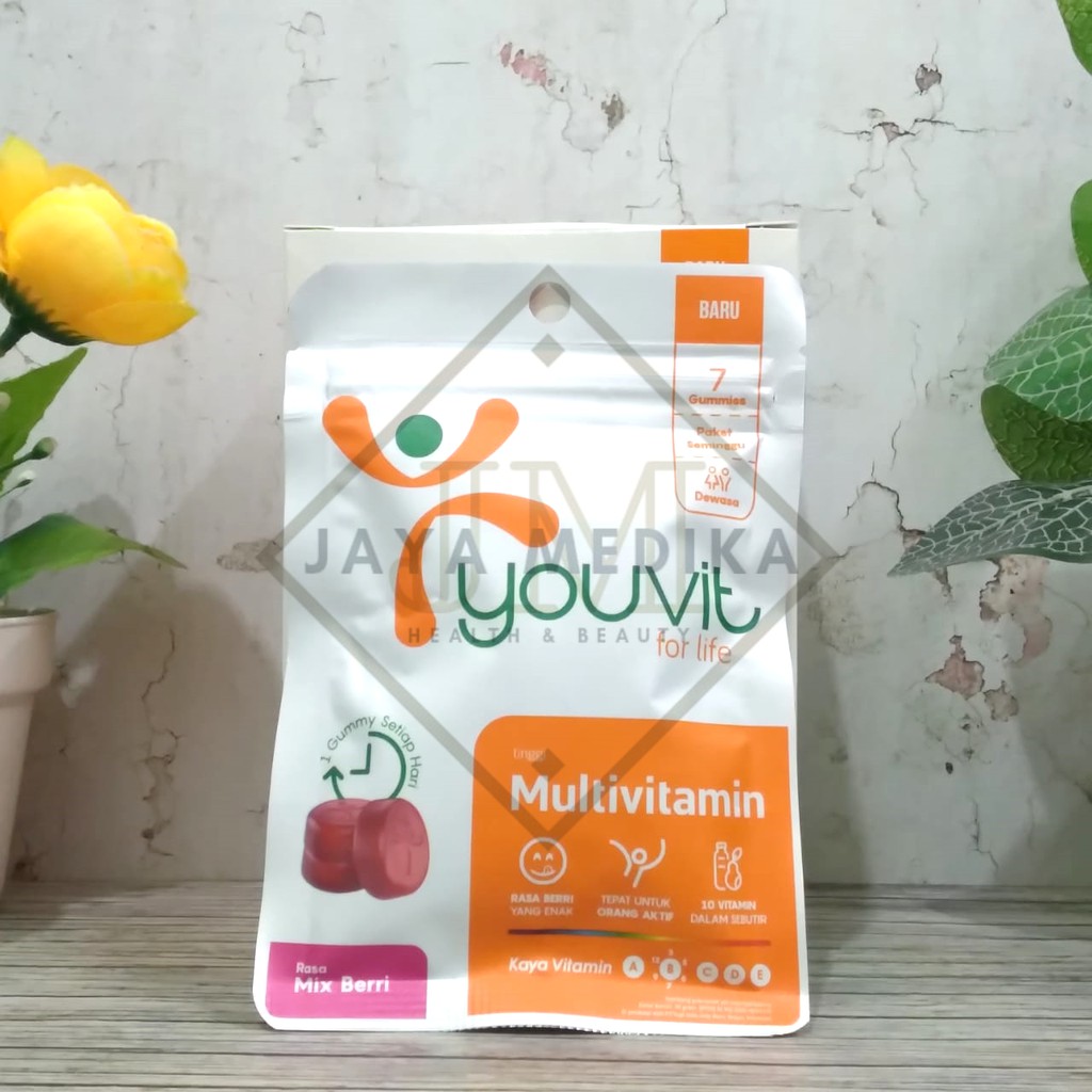 Youvit Gummy Rasa Mix Berri 7 Tablet