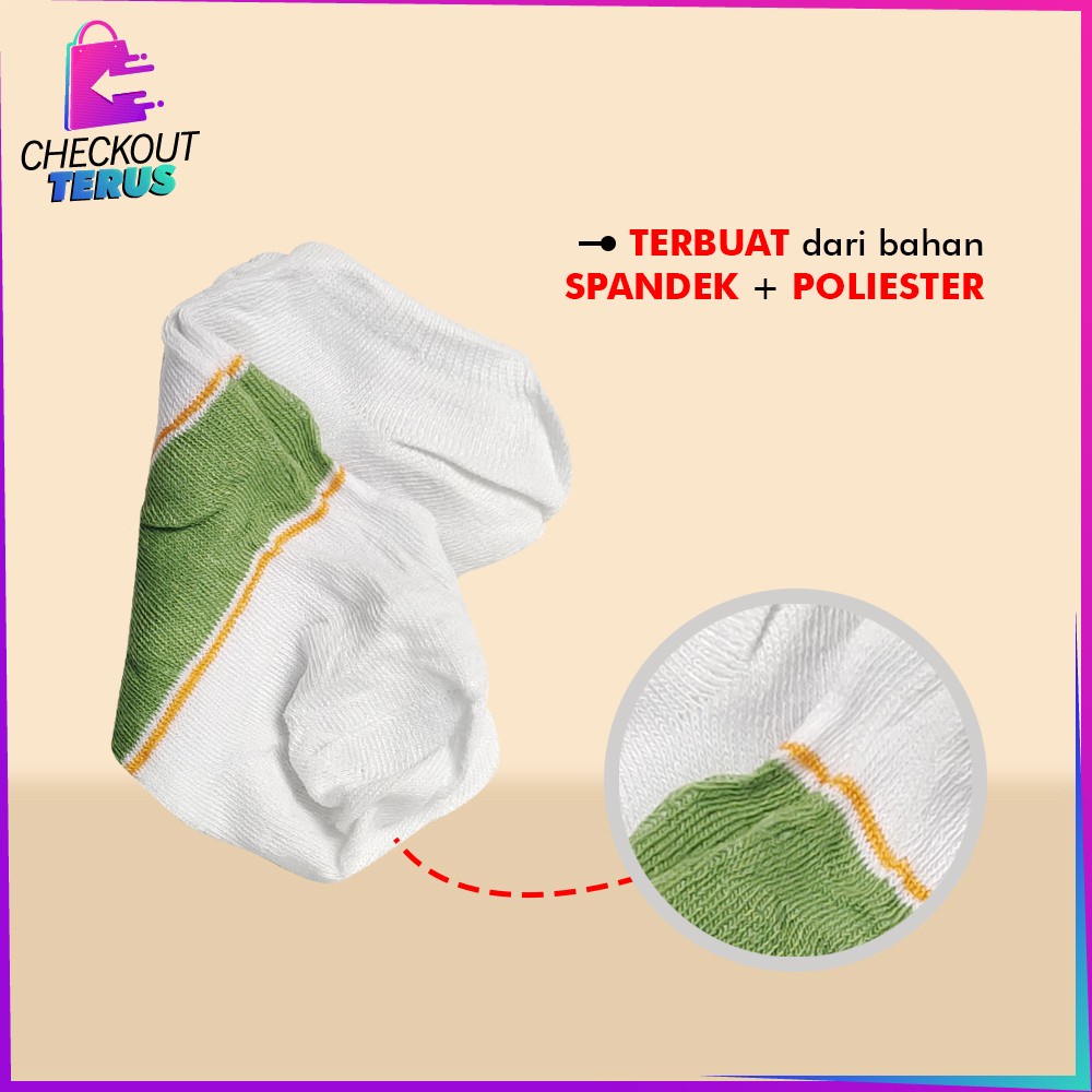 CT P185 Kaos Kaki Semata Kaki Motif Daun Wanita Gaya Korea Kaus Kaki Pendek Wanita Dewasa Fashion Kaos Kaki Murah